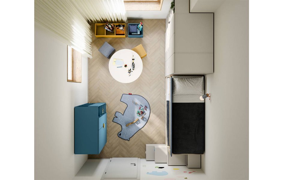 BOVENAANZICHT KAMER 3 Bed Habits